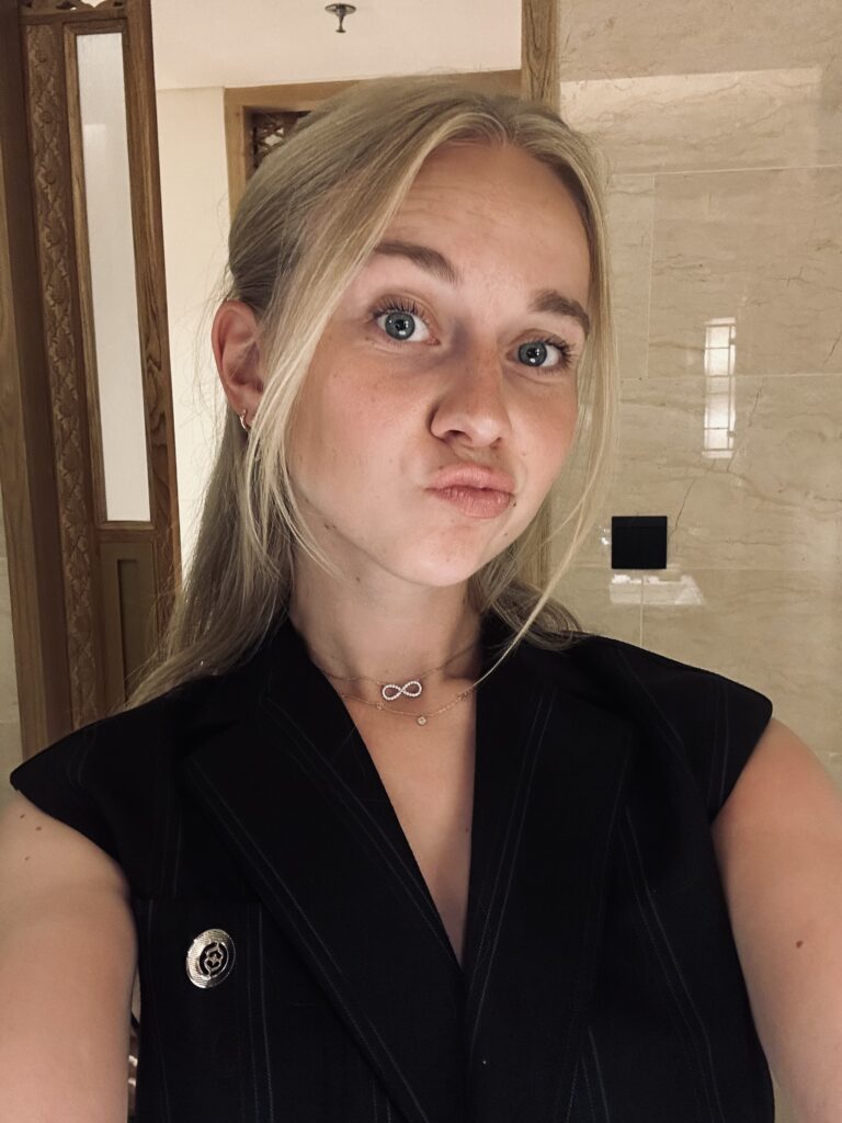 Zelfportret Justine Huysentruyt