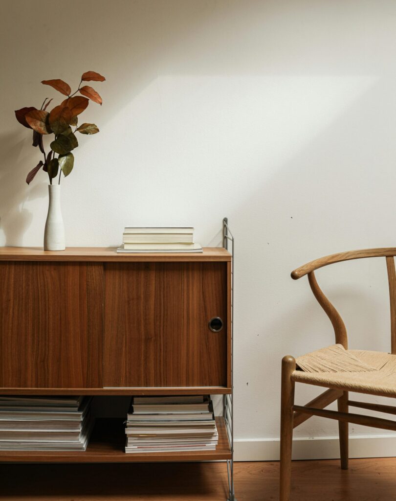 Een budgetproof interieur met vintage dressoir